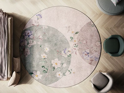 INTENSA - Rug with floral pattern _ Instabilelab