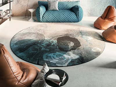 RENOIR - Rug with floral pattern _ Instabilelab
