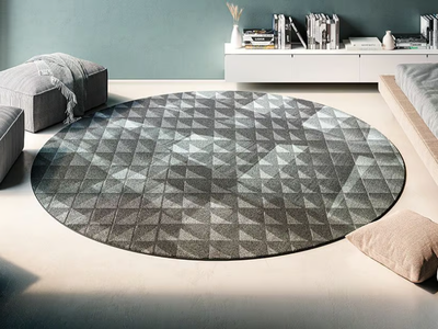 SOLEDAD - Rug with geometric shapes _ Instabilelab