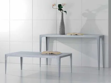 CARTESIO - Rectangular Carrara marble console table _ International Marmi