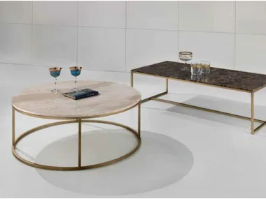 TIP TAP - Round marble coffee table _ International Marmi