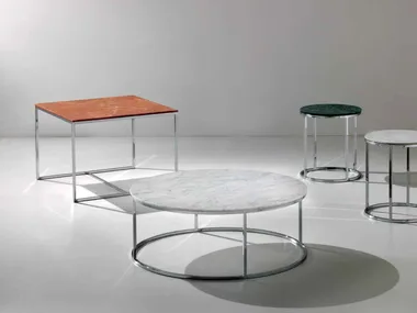 TIP TAP - Square marble coffee table _ International Marmi