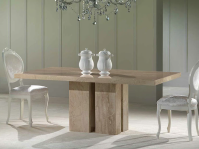 ZEN - Rectangular marble table _ International Marmi