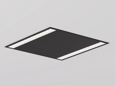 DEMI RV LGO - Recessed LED Lamp for false ceiling _ Intra lighting