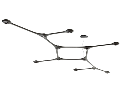 EYEN - LED carbon fibre pendant lamp _ Intra lighting