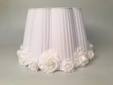 C031 - Pleated fabric lampshade _ Ipsilon PARALUMI