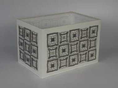 M007 - Rectangular cotton lampshade _ Ipsilon PARALUMI
