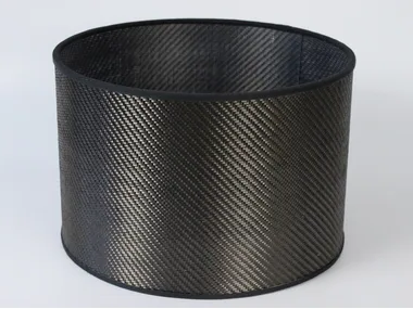 M019 - Carbon fibre lampshade _ Ipsilon PARALUMI