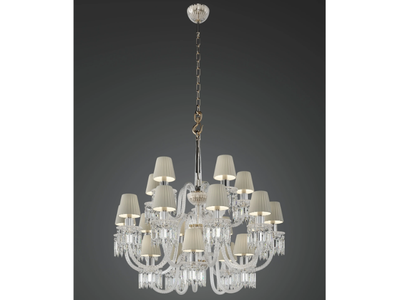 EGLE - LED dimmable crystal chandelier _ Italamp