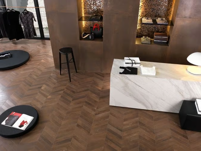 METALINE CORTEN - Porcelain stoneware wall/floor tiles with metal effect _ Italgraniti