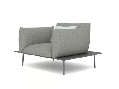 KONA 91290 - Fabric garden armchair with armrests _ IVINI