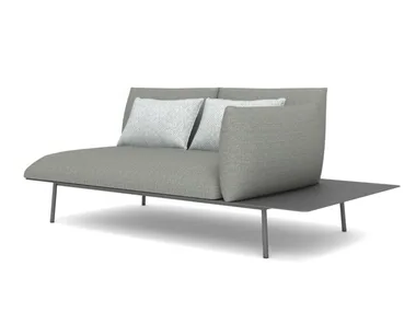 KONA 91290L-R - 2 seater fabric garden sofa _ IVINI