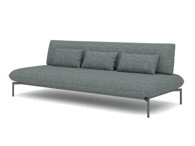 OZE 91336ME - 3 seater Sunbrella® fabric garden sofa _ IVINI