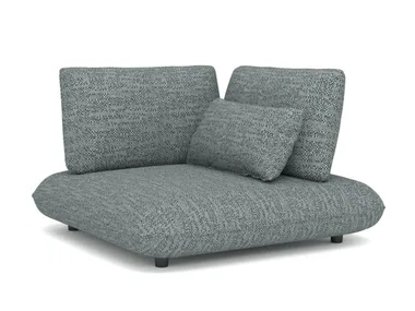 OZE 91338C - Corner Sunbrella® fabric garden armchair _ IVINI