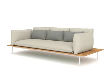 VAIL 91296E - 3 seater Sunbrella® fabric garden sofa _ IVINI