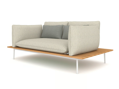 VAIL 91296L - 2 seater Sunbrella® fabric garden sofa _ IVINI