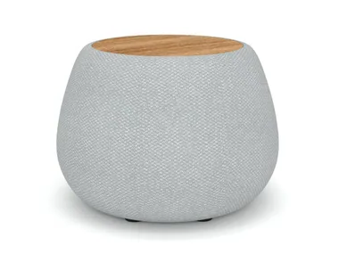 VIGO 93326 - Round HPL and Sunbrella® fabric garden side table _ IVINI