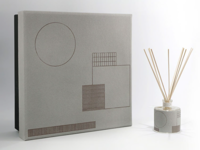 ABSTRACTA Premium - Tabacco e Agrumi - Natural stone Air freshener dispenser _ IWISHYOU