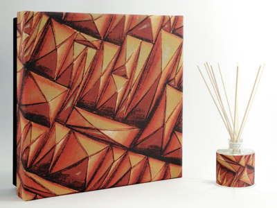 DYNAMIC SCENT Premium - Tabacco e Agrumi - Natural stone Air freshener dispenser _ IWISHYOU