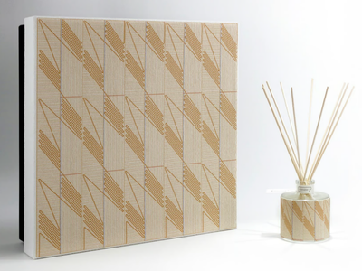 GRAFISMI & SCENARI Premium - Tabacco e A - Natural stone Air freshener dispenser _ IWISHYOU