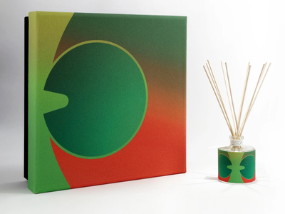 ICON DETAILS Premium - Tabacco e Agrumi - Natural stone Air freshener dispenser _ IWISHYOU
