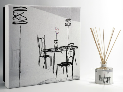 PENUMBRA ESSENTIAL Premium - Melograno - Natural stone Air freshener dispenser _ IWISHYOU