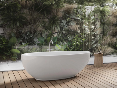 DESIRE - Freestanding oval acrylic bathtub _ Jacuzzi®