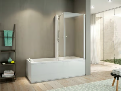 MIX 70 - Corner bathtub with shower _ Jacuzzi®