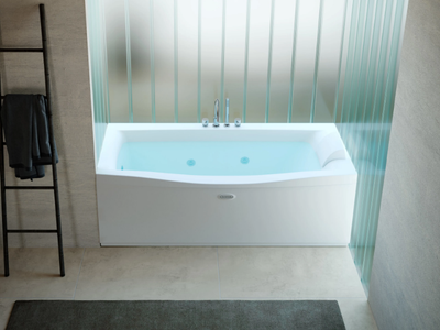 THE ESSENTIALS VERSA - 2 seater hydromassage rectangular bathtub _ Jacuzzi®