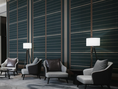 KYOTO & WIEN #1 - Striped wallpaper _ Jannelli&Volpi