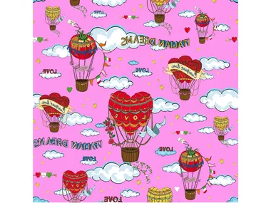 MONGOLFIERE - 50s style nonwoven wallpaper _ Jannelli&Volpi