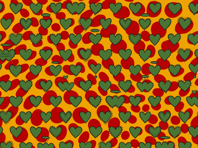 PSYCO-CUORI - 50s style nonwoven wallpaper _ Jannelli&Volpi