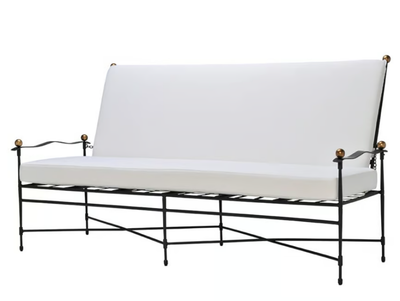 AMALFI - 3 seater recliner stainless steel garden sofa _ JANUS et Cie