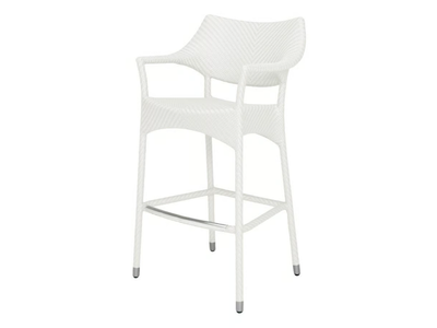 AMARI - JanusFiber® stool with armrests _ JANUS et Cie