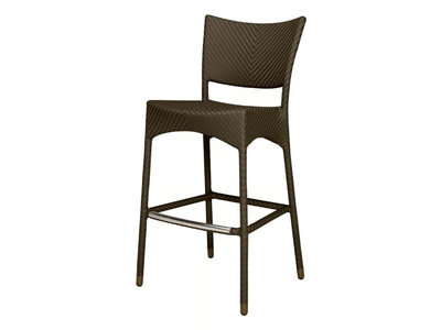 AMARI - JanusFiber® stool with footrest _ JANUS et Cie