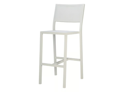 DUO - Garden stool with back _ JANUS et Cie