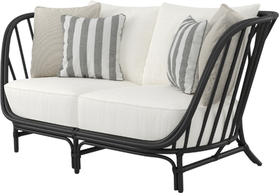 KYOTO ALU - 2 seater aluminium garden sofa _ JANUS et Cie
