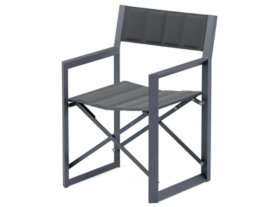 BISTRO - Aluminium garden chair with armrests _ Jardinico