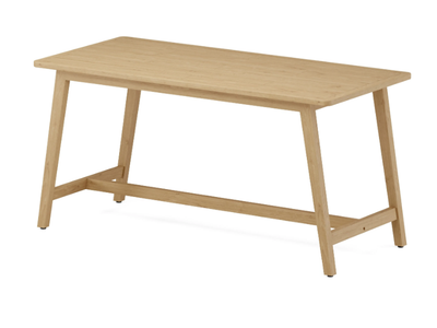 FLEXX - Rectangular wooden high table _ Jardinico