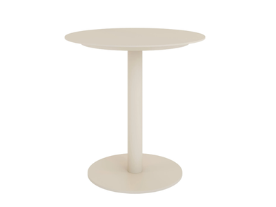 KUDOS - Round powder coated aluminium table _ Jardinico