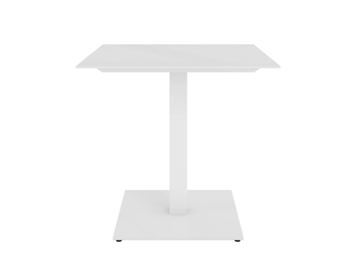KUDOS - Square powder coated aluminium table _ Jardinico