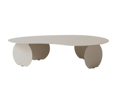 TARO - Powder coated aluminium coffee table _ Jardinico