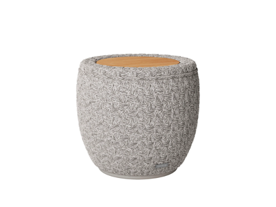 TONDO SIDE TABLE - Round rope coffee table _ Jardinico
