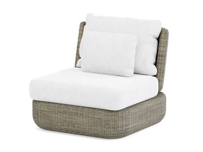 TUGU - Upholstered acrylic garden armchair _ Jardinico