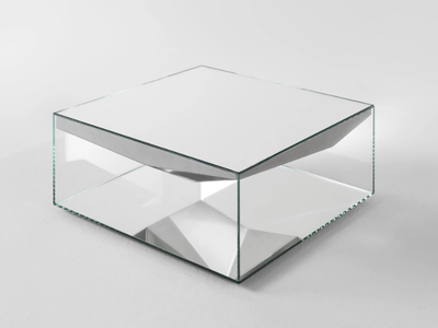 DOLMLOD - Low square glass coffee table _ JCP UNIVERSE