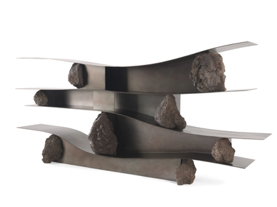 KARST - Open freestanding metal bookcase _ JCP UNIVERSE