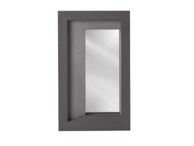 UNDISM - Rectangular framed wall-mounted wooden mirror _ JCP UNIVERSE