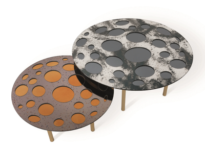 VENNY - Low round metal coffee table _ JCP UNIVERSE