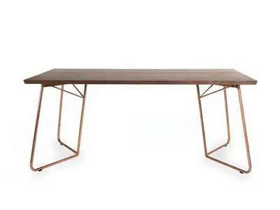 CHARLES - Rectangular wooden dining table _ Jess