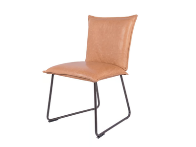 DUKE - Sled base leather chair _ Jess
